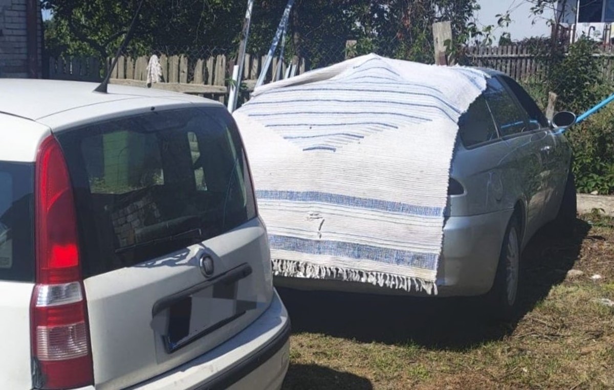 Policjanci nazwali go "mistrzem" kamuflażu. Kierowca narozrabiał