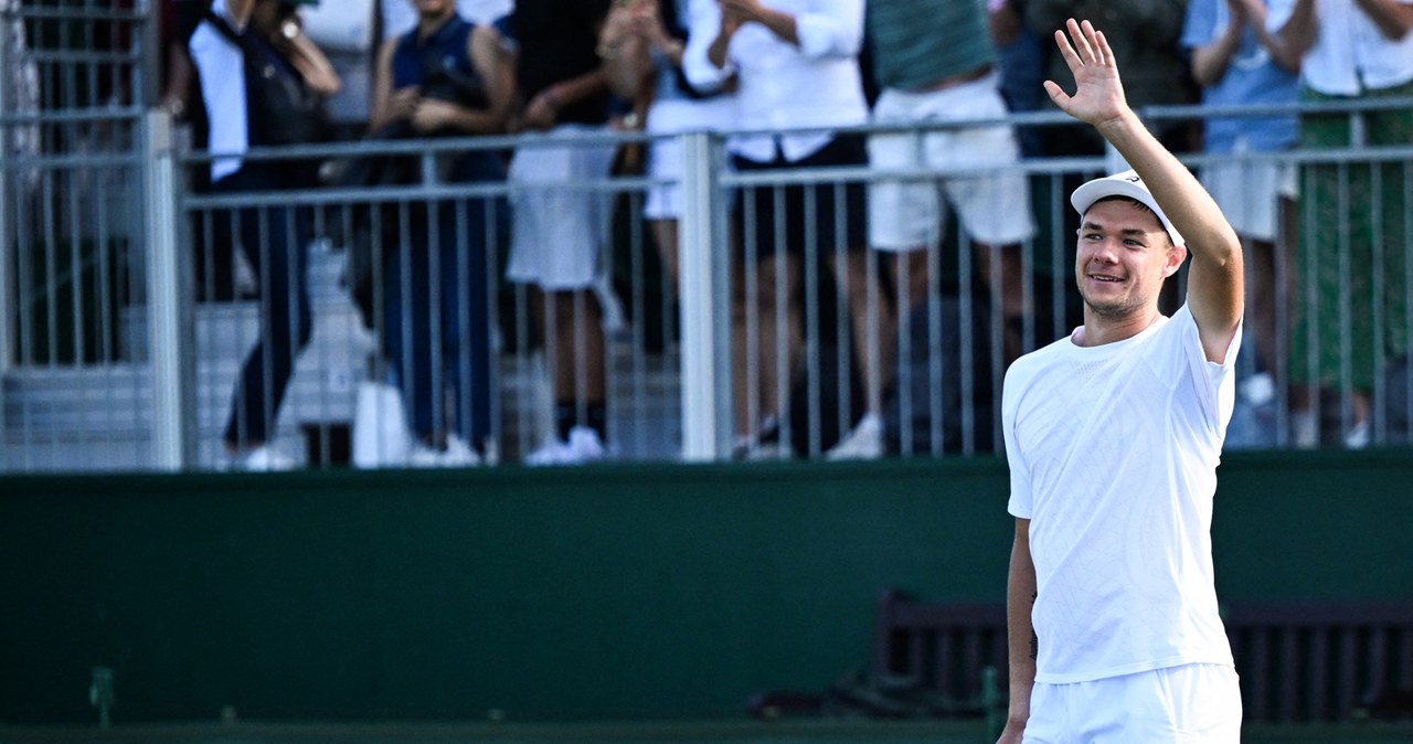 To z nim Majchrzak zagra o ćwierćfinał Wimbledonu. Pięć setów walki
