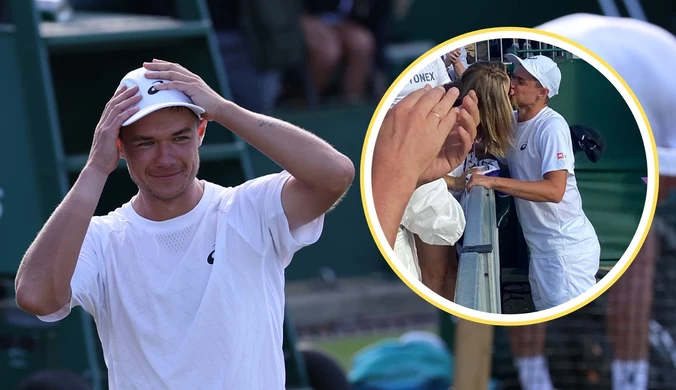 Bohater Wimbledonu Kamil Majchrzak zwrócił się do żony. Wrócił do koszmaru