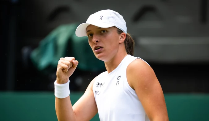 Iga Świątek zdeklasowała Collins. Polka zagra o ćwierćfinał Wimbledonu