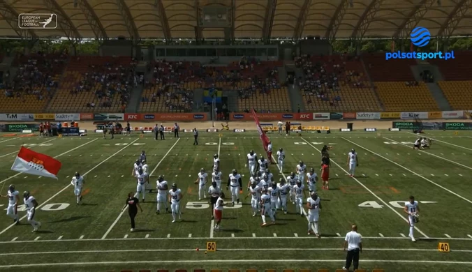 Panthers Wrocław - Cologne Centurions. Skrót meczu