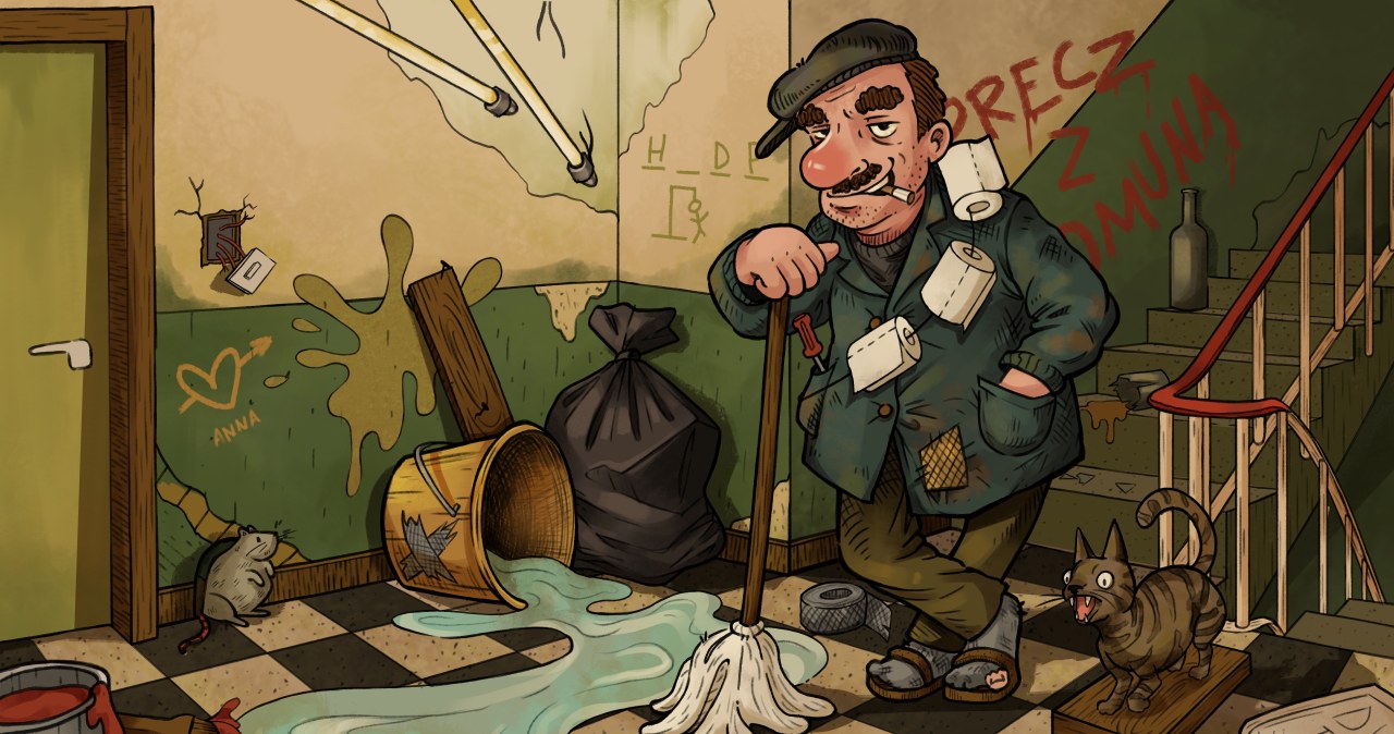 Dozorca Symulator: Król zsypu i mistrz prowizorki. Nowy hit rodem z PRL-u?