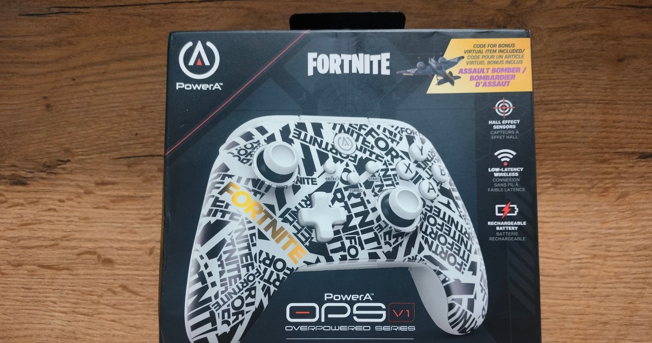 PowerA OPS V1 Fortnite Edition: Stylowy kontroler dla fanów kultowej gry