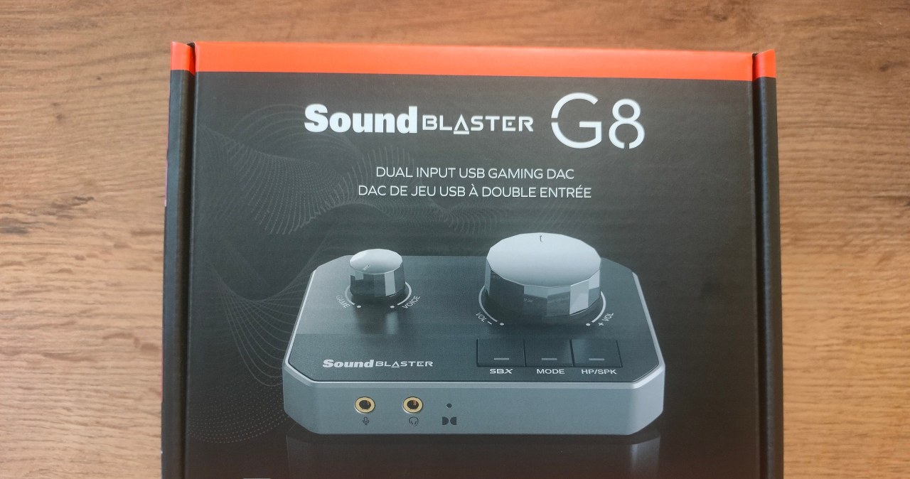 Creative Sound Blaster G8 – wszechstronny DAC dla wszystkich