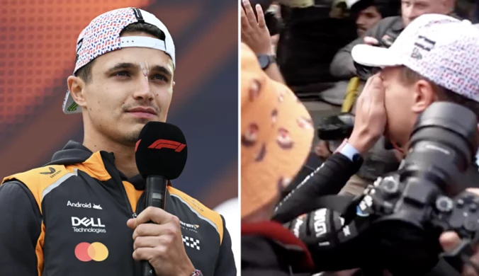 Kuriozalne sceny po GP Wielkiej Brytanii. Triumfator kontuzjowany [WIDEO]