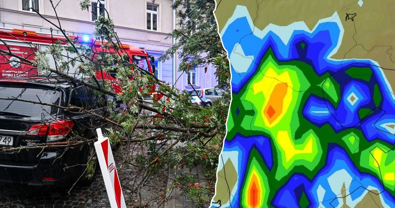 Gabriel się zbliża. Niż genueński kieruje się wprost na Polskę