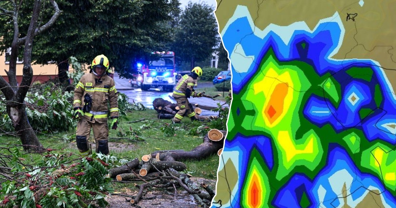 Alerty we wszystkich barwach. Potężny niż genueński wchodzi do Polski