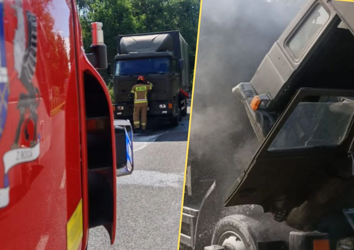 Do groźnie wyglądającego zdarzenia doszło dziś na Półwyspie Helskim - na wysokości miejscowości Chałupy zapaliła się wojskowa ciężarówka. Na szczęście nikt nie ucierpiał. Pomiędzy Władysławowem a Chałupami jeden pas ruchu został zablokowany. Wprowadzono ruch wahadłowy.
