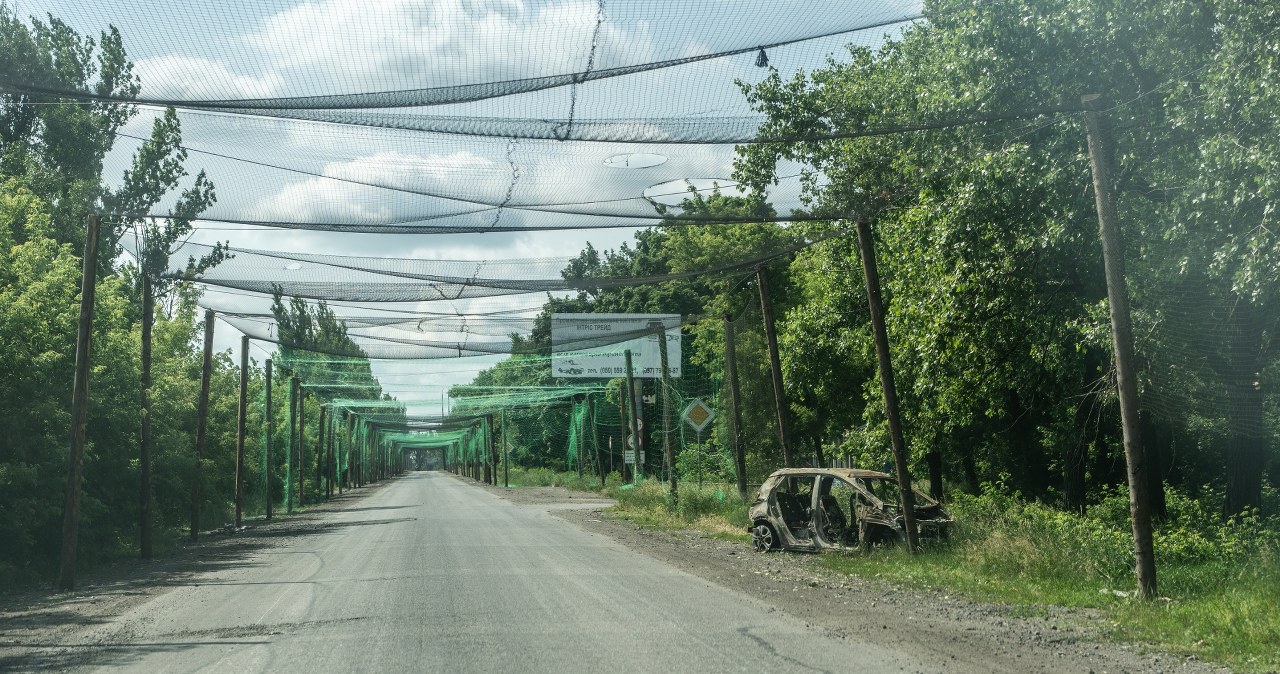 Ukraina "łowi" rosyjskie drony. Znaleźli nowe zastosowanie sieci