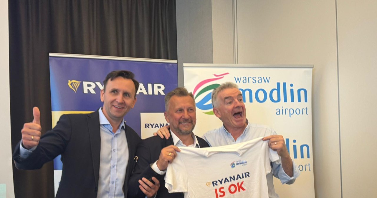 Ryanair wraca z impetem na lotnisko Modlin. Nowa umowa