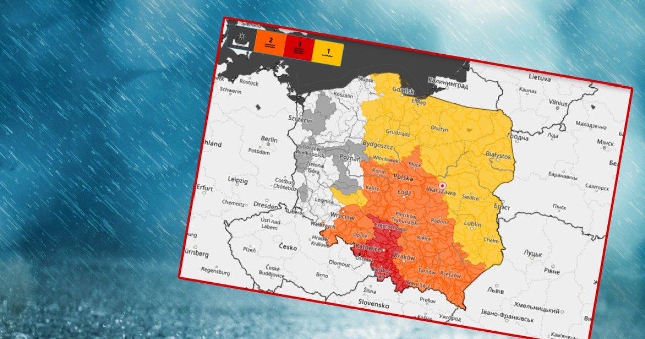 Ostrzeżenie przed intensywnymi opadami deszczu. Grozi nam powódź?