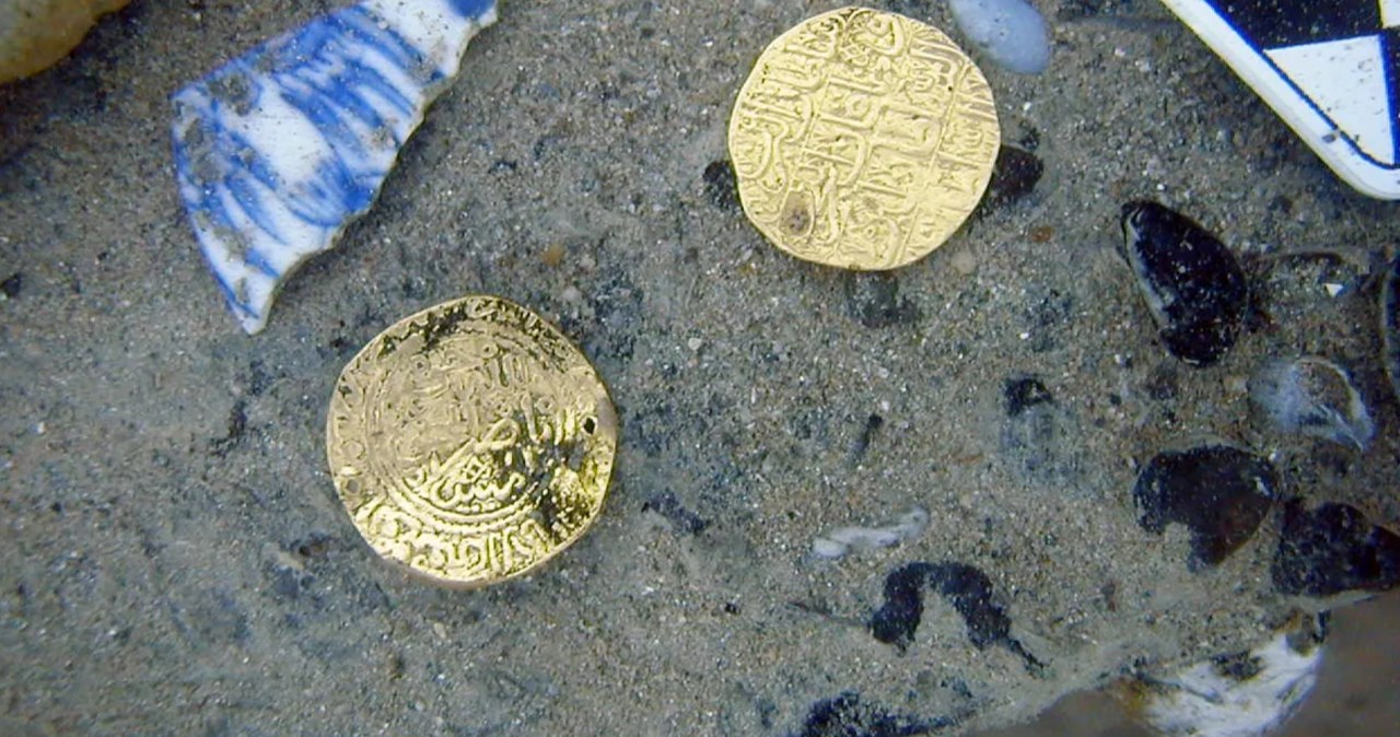 Zatopiony statek pełen skarbów. Niesamowite odkrycie