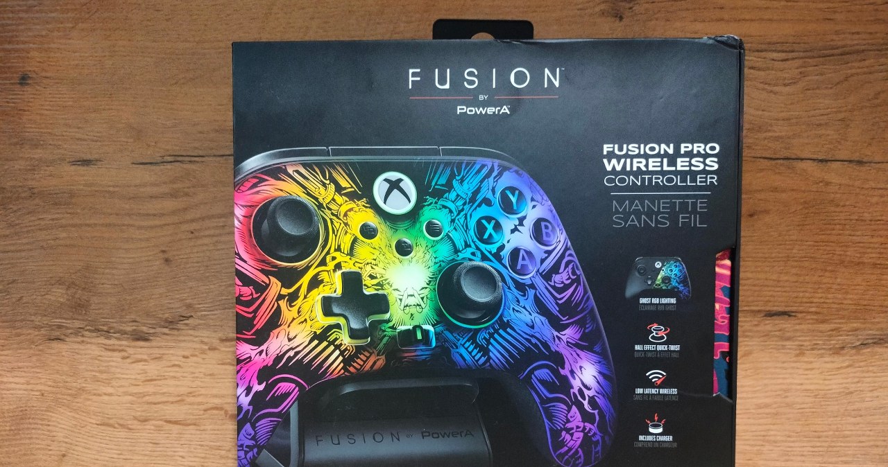 PowerA Fusion Pro Wireless Lumectra: Stylowy pad z nutką klasy premium