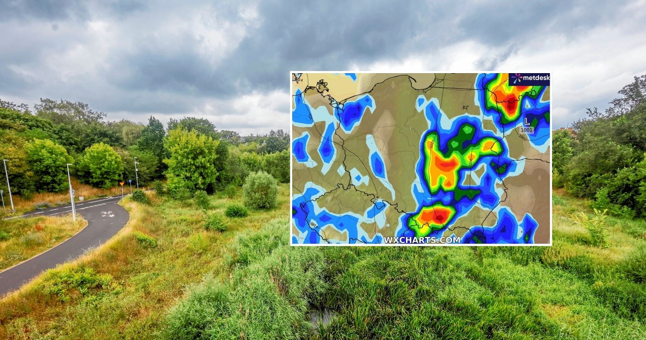 Gabriel umościł się w Polsce. Od deszczu nie odpoczniemy