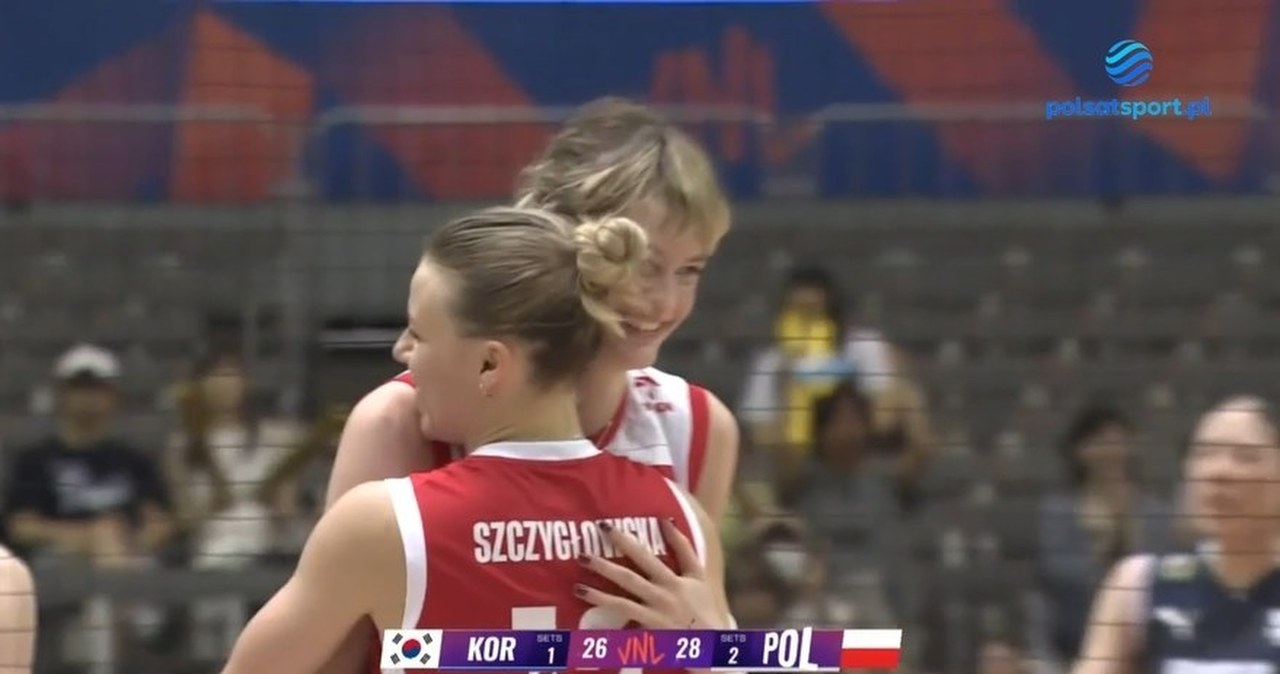 Korea Południowa – Polska | Liga Narodów siatkarek – skrót meczu [WIDEO]