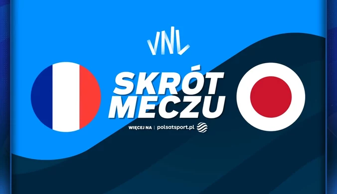 Francja - Japonia. Skrót meczu. WIDEO