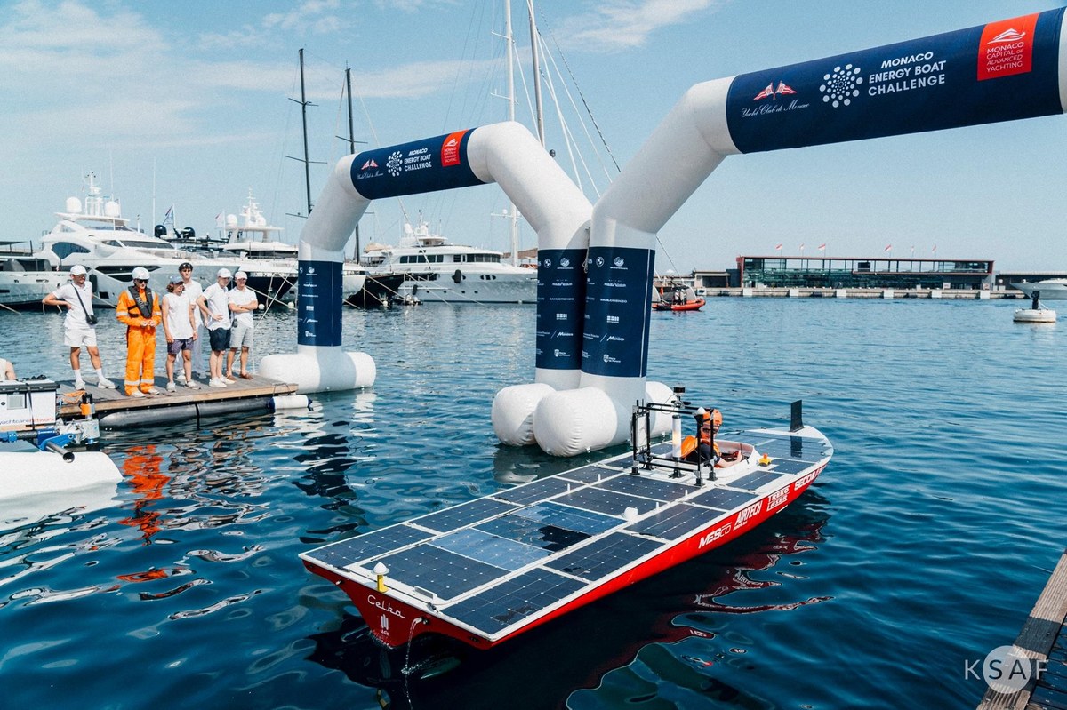 Autonomiczna łódź z AGH na podium Monaco Energy Boat Challenge