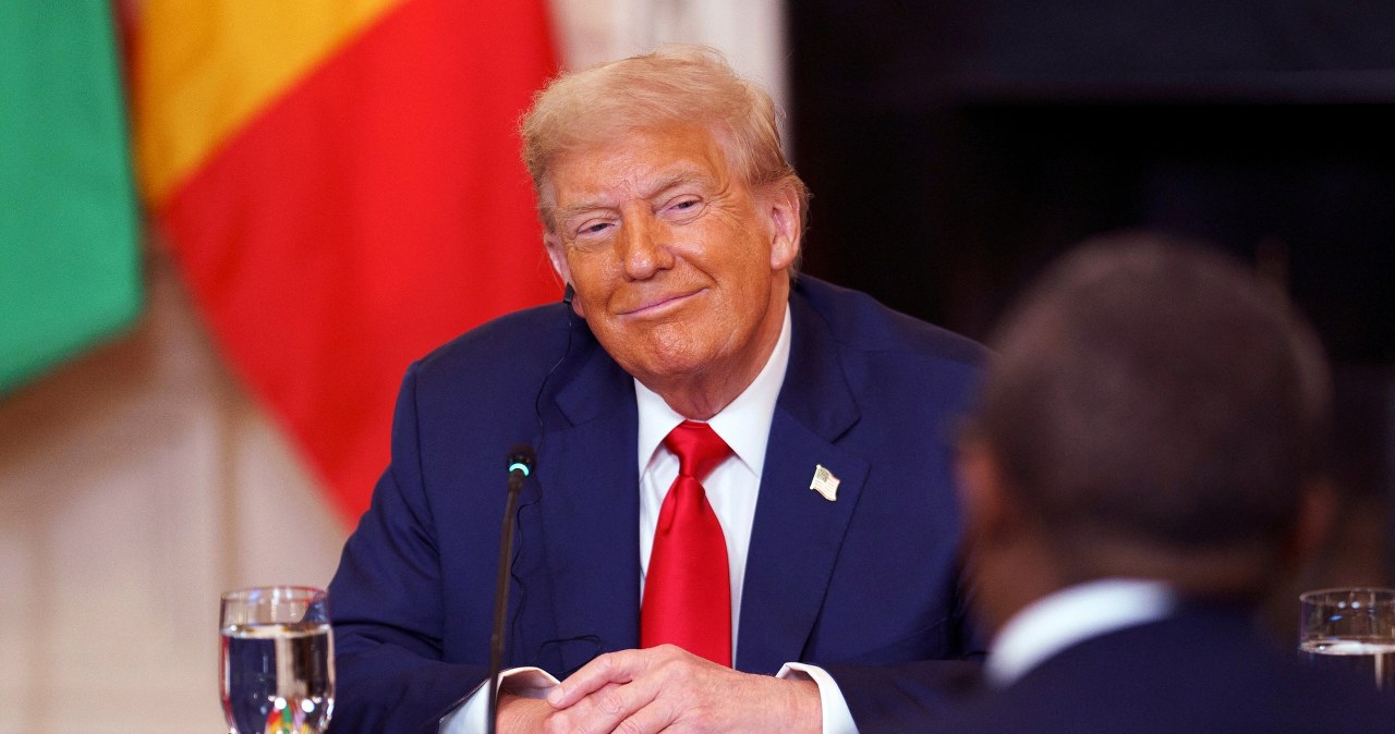 Wpadka Donalda Trumpa. "Gdzie nauczyłeś się tak pięknie mówić?"