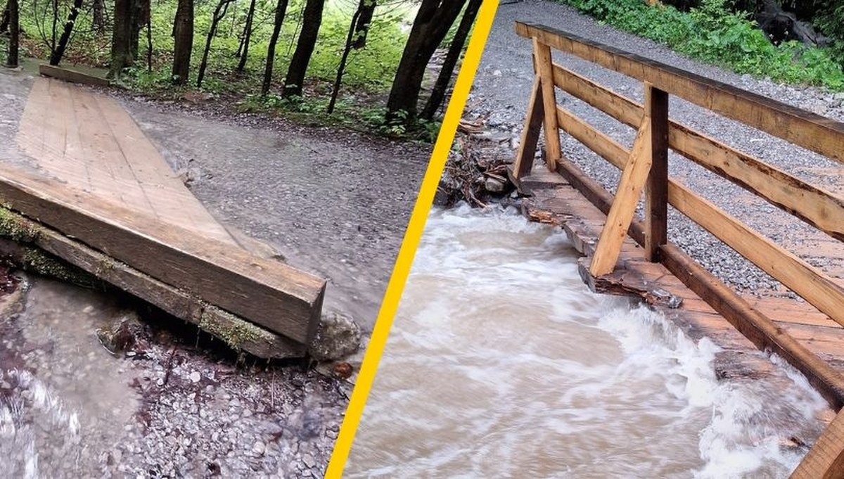 "Na szlakach jest mokro i ślisko". Tatrzański Park Narodowy zaapelował do turystów