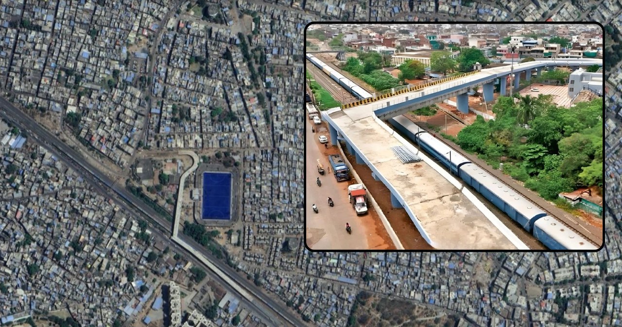 Most z zakrętem pod kątem prostym. Ludzie nie wierzą własnym oczom