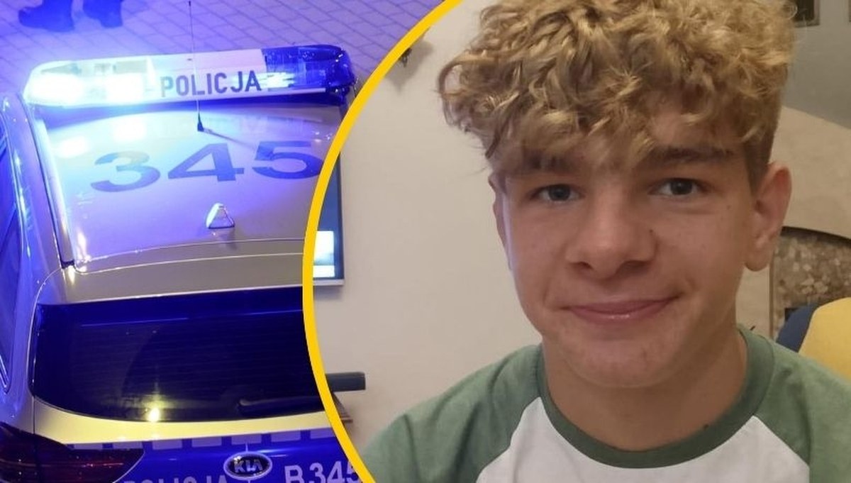 Kto widział Szymona? Zaginął 15-latek w granatowym ubraniu