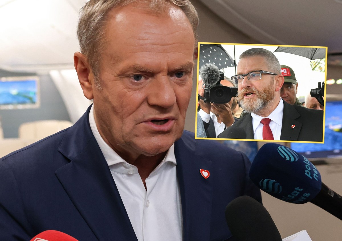 "Hańba". Ostra reakcja Tuska na wypowiedź Brauna