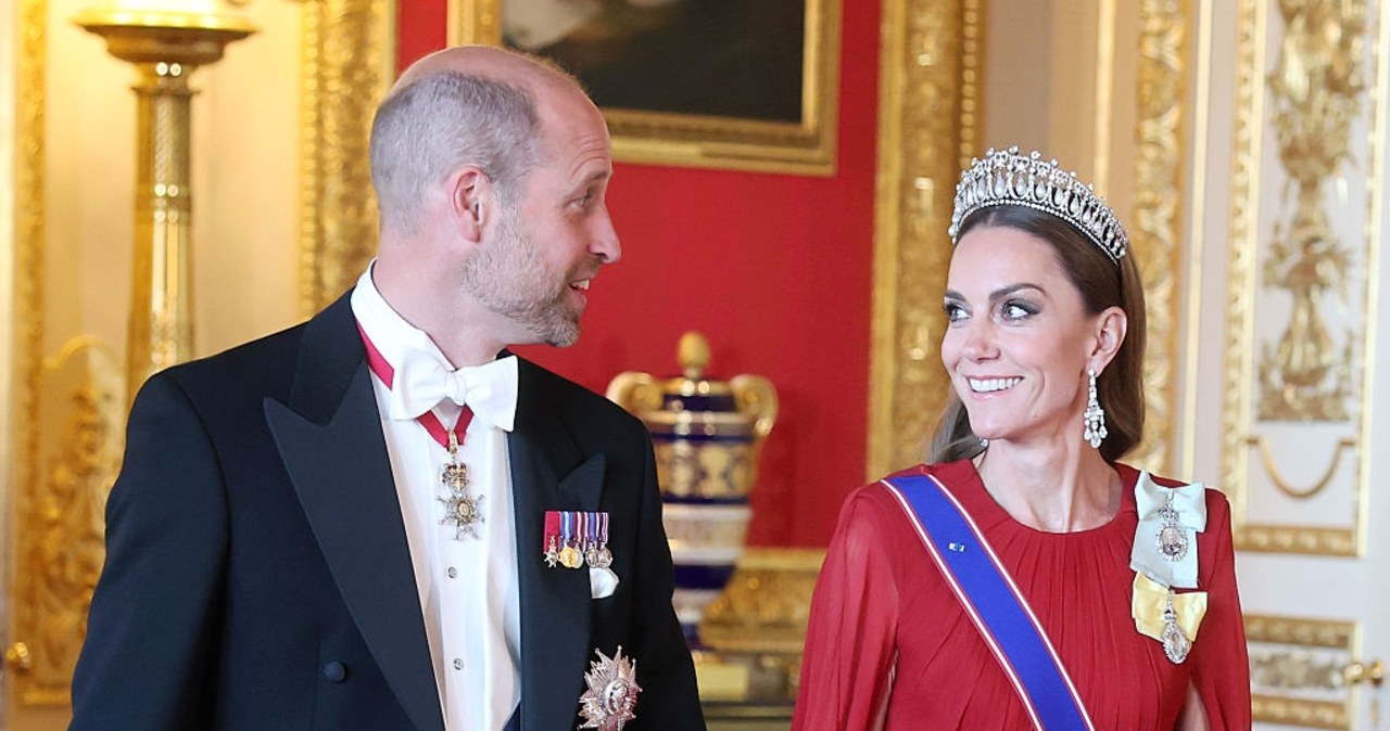 Księżna Kate wyglądała bajecznie. Jednak nie ona przyciągała wzrok
