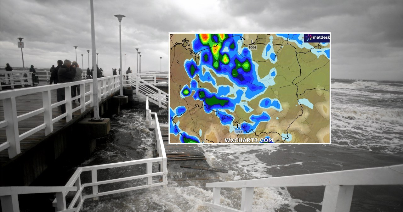 Wichury, deszcz i burze. Pogoda nie chce zmienić się na lepsze