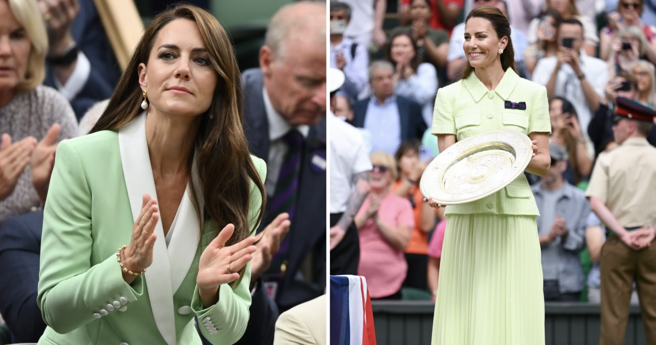Pieją z zachwytu nad księżną Kate. Od lat zachwyca modą na Wimbledonie