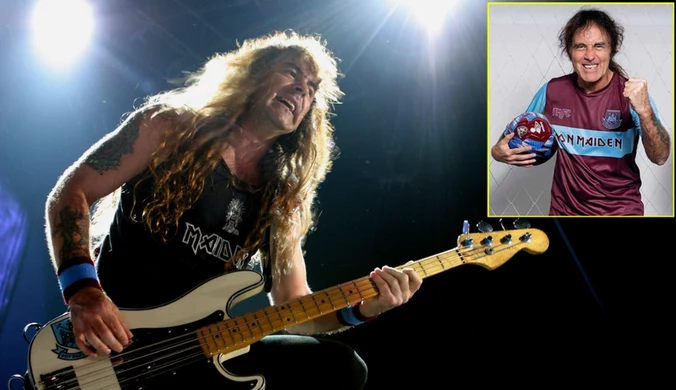 Legenda metalu na boisku w... Krakowie. Basista Iron Maiden uwielbia futbol