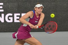 Tenis: Turniej WTA w Strasburgu - mecz finałowy gry pojedynczej: Ludmiła Samsonowa - Jelena Rybakina