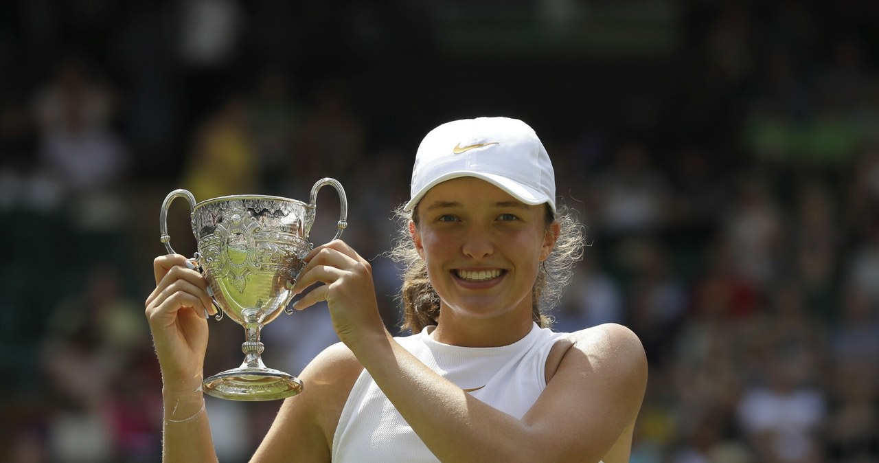 Świątek już triumfowała na Wimbledonie. Tak świętowała juniorski tytuł