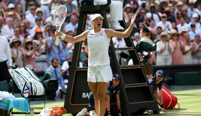Nokaut na Wimbledonie. Iga Świątek poszła w ślady legendy