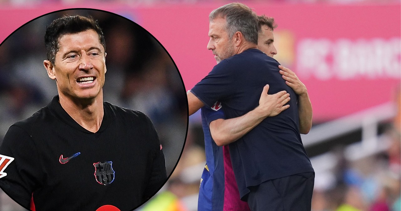 Niespodziewane odejście z Barcelony? Lewandowski i Flick już pogodzeni