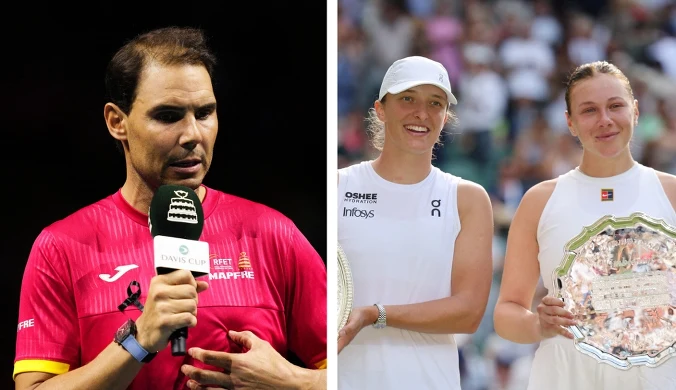 Wszyscy pisali o Świątek, nagle taki wpis Nadala. Musiał zareagować