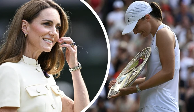 Księżna Kate po finale zwróciła się do Świątek. Błyskawiczna odpowiedź