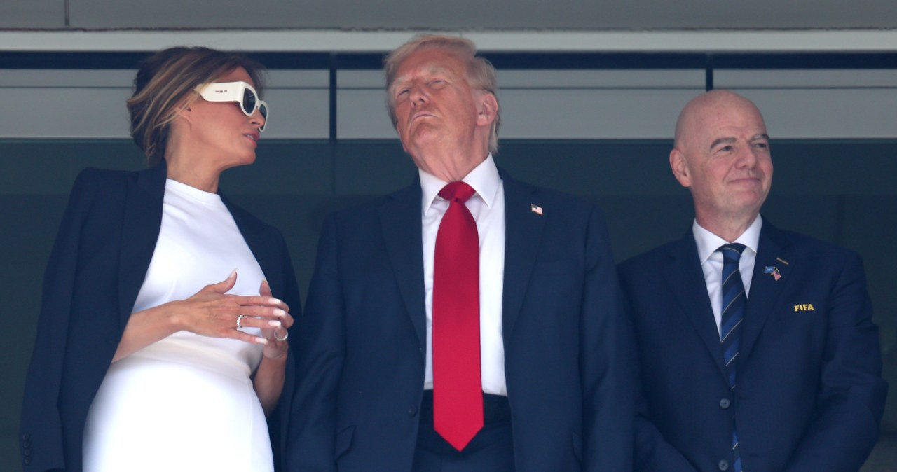 Patrzyli tylko na twarz Melanii. Skradła całe show, gdy się pojawiła