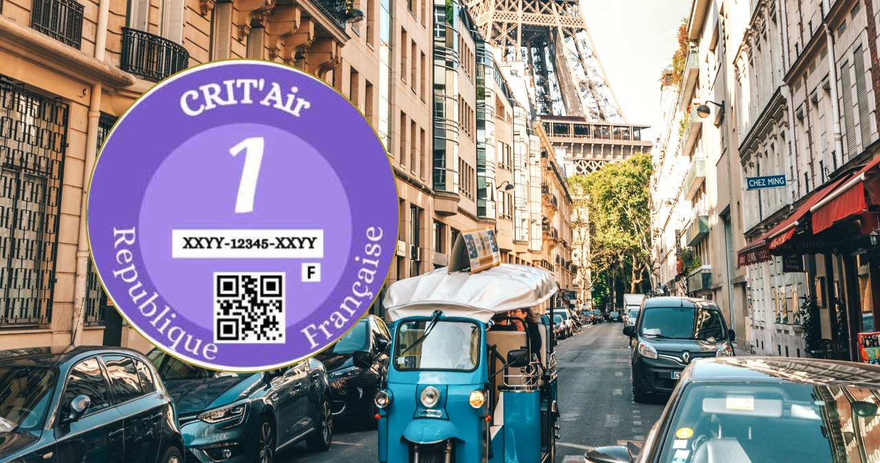 Naklejka Crit'Air we Francji. Bez niej nie wjedziesz do centrów miast