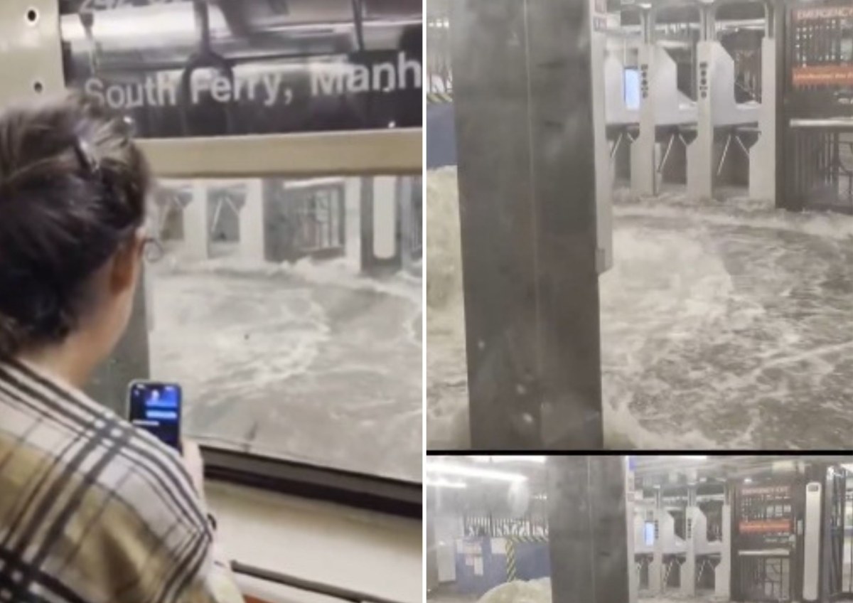 Powódź w USA. Obrazki z nowojorskiego metra porażają