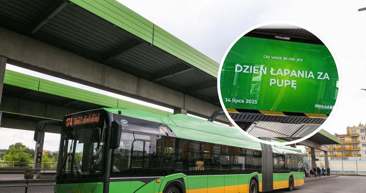 Nietypowe święto w MPK Poznań. Dzień łapania za pupę wywołał burzę.