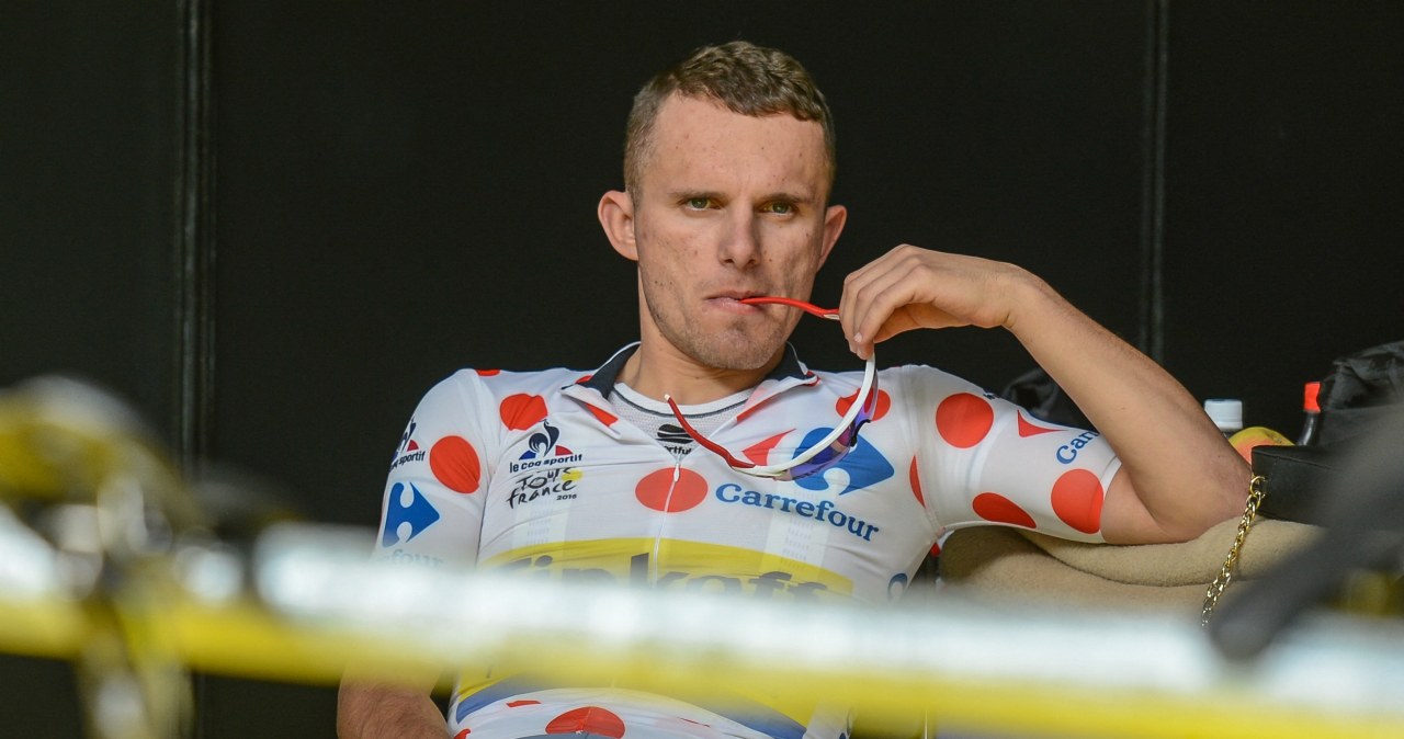 Majka przemówił po kraksie na TdP. Niepokojące słowa polskiego kolarza