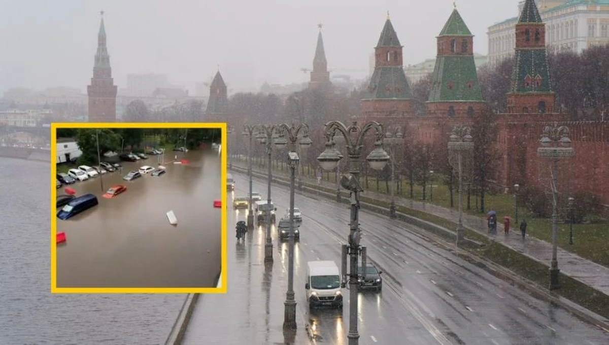 We wtorek Moskwę nawiedziły intensywne opady deszczu, które w ciągu dwóch godzin przyniosły ilość wody równą miesięcznej normie. W wyniku gwałtownych ulew doszło do licznych podtopień, paraliżując ruch drogowy i zakłócając funkcjonowanie transportu publicznego w rosyjskiej stolicy. Rosję nawiedzają ostatnio gwałtowne zjawiska pogodowe. W obwodzie tulskim uderzenie pioruna zabiło trzy osoby.