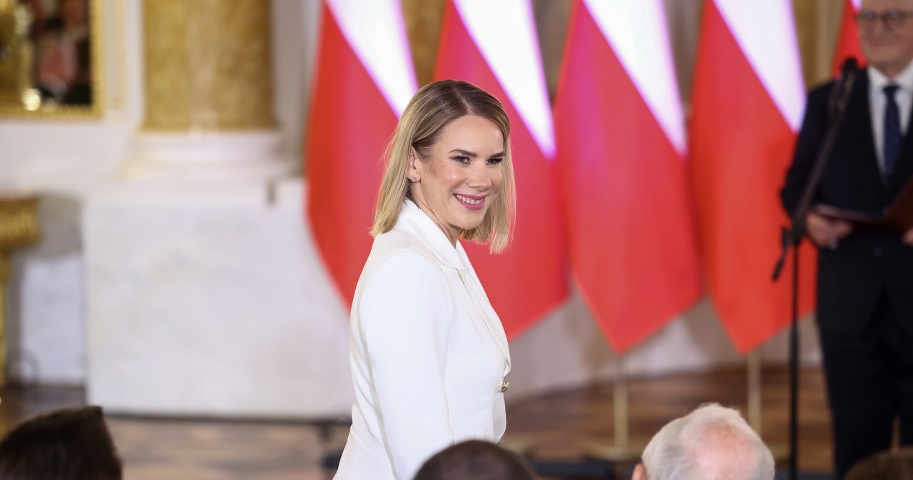 Marta Nawrocka odwiedziła Kraków. Wyglądała olśniewająco