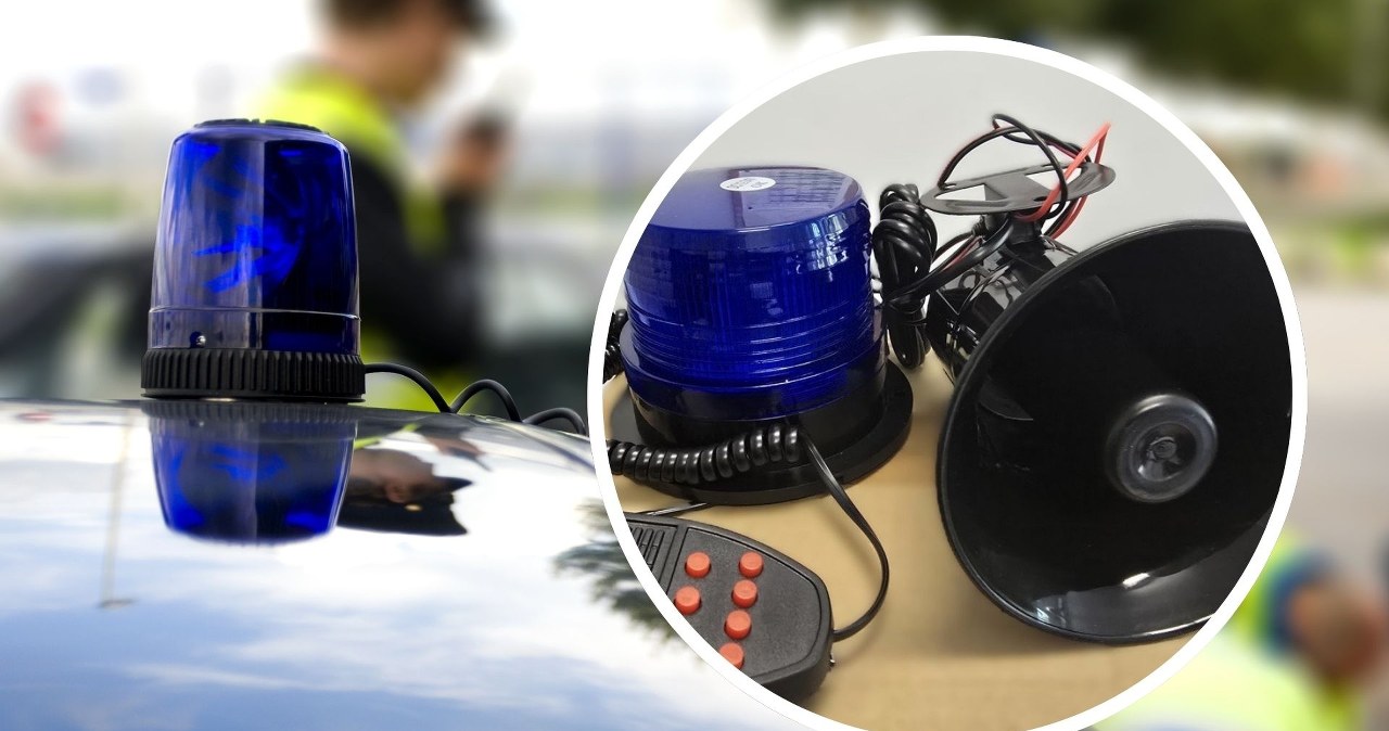 Jeździł BMW i udawał policję. Teraz odpowie przed sądem