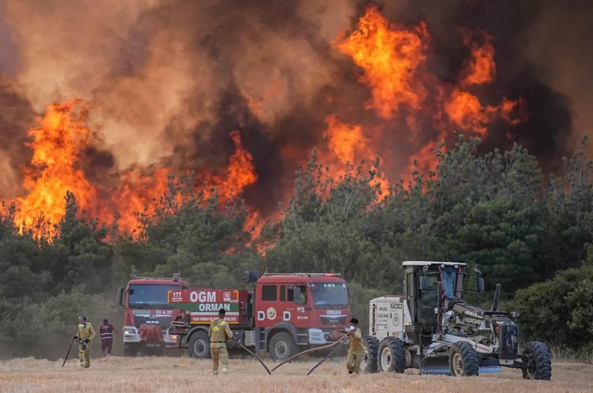 W zachodniej Turcji trwa dramatyczna walka z żywiołem. W regionie Ayvacik w prowincji Çanakkale wybuchł rozległy pożar lasu, który w szybkim tempie rozprzestrzenił się na okoliczne wsie, zagrażając zarówno mieszkańcom, zwierzętom, jak i cennym zabytkom. Władze podjęły decyzję o ewakuacji kilku miejscowości, a ogień dotarł do historycznego meczetu Hudavendigar, powodując widoczne zniszczenia. Tę dramatyczną walkę z ogniem opisuje serwis Turkiye Today.