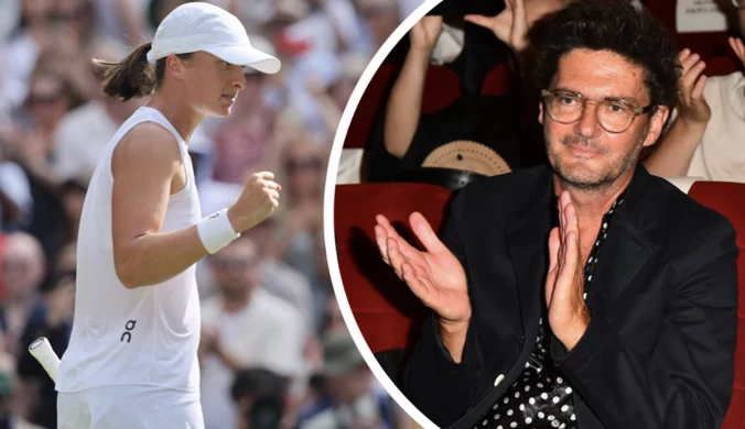 Wojewódzki usłyszał, co zrobiła Świątek na Wimbledonie. Tak ją podsumował