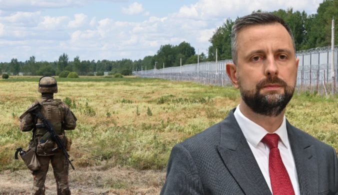 Mocne słowa szefa MON, mówił o sytuacji na granicy. "Trwa napaść na Polskę"