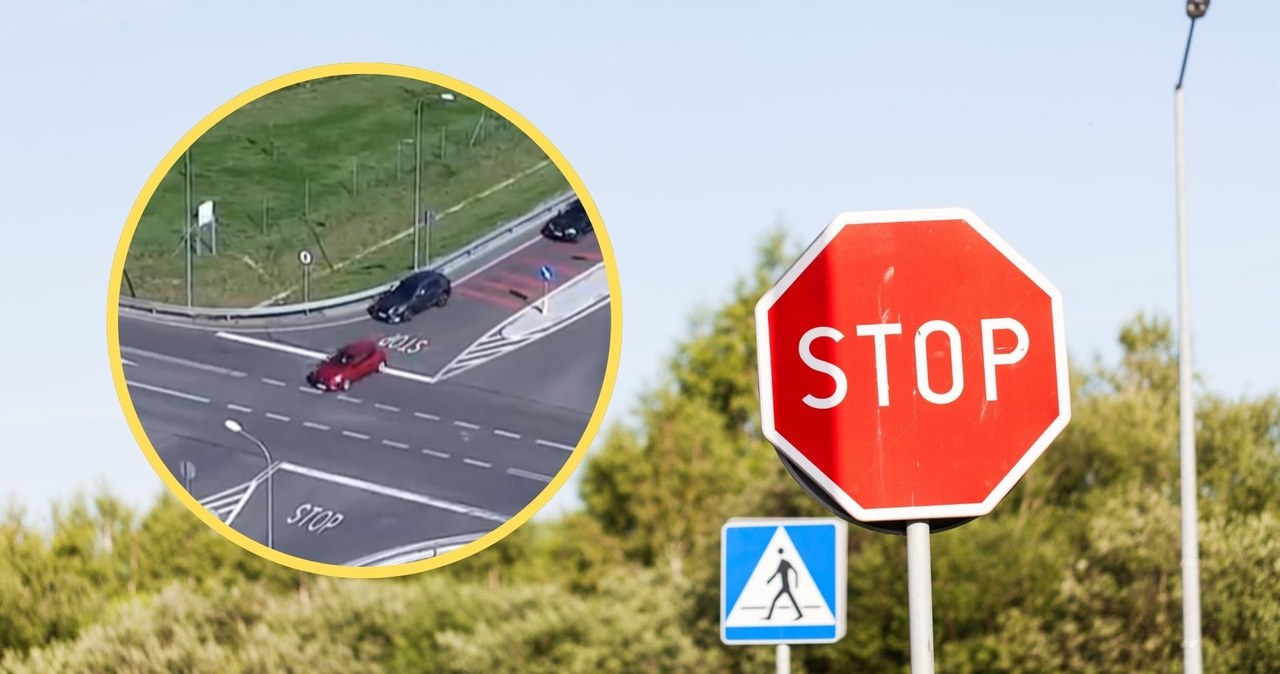 wiadomości,aktualności,Interia Jak długo trzeba stać na STOP-ie? Policjant stoi i liczy