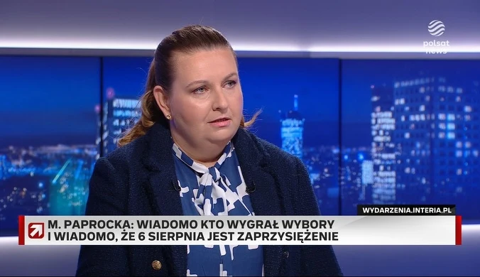 Paprocka o liście Bodnara do Hołowni: Wiąże się to z rekonstrukcją rządu. Próbuje pokazać, że cokolwiek robi
