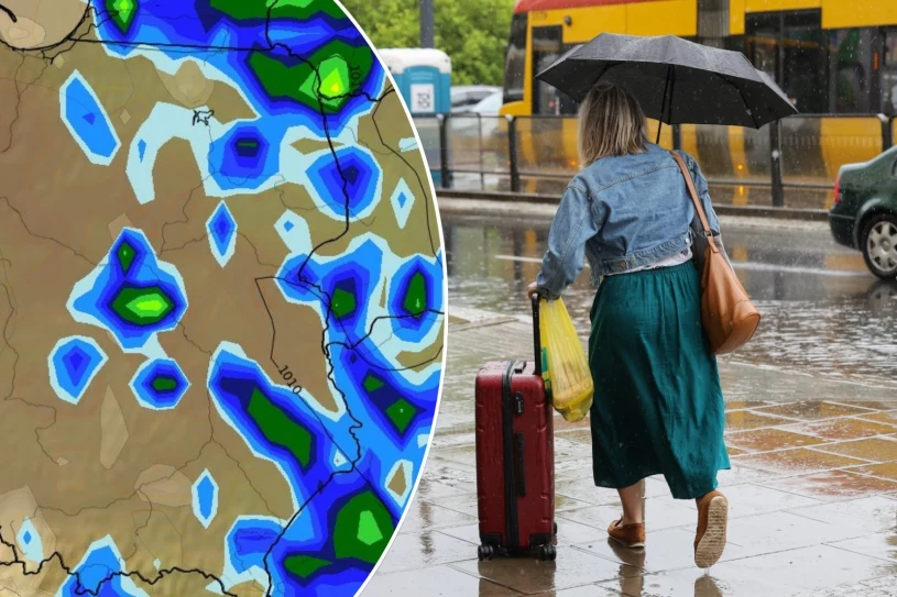 Spremenljivo in nevihtno vreme zajelo Slovenijo